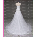 2015 Real Pictures Mermaid Strapless Bateau Neckline Organza Bridal Wear